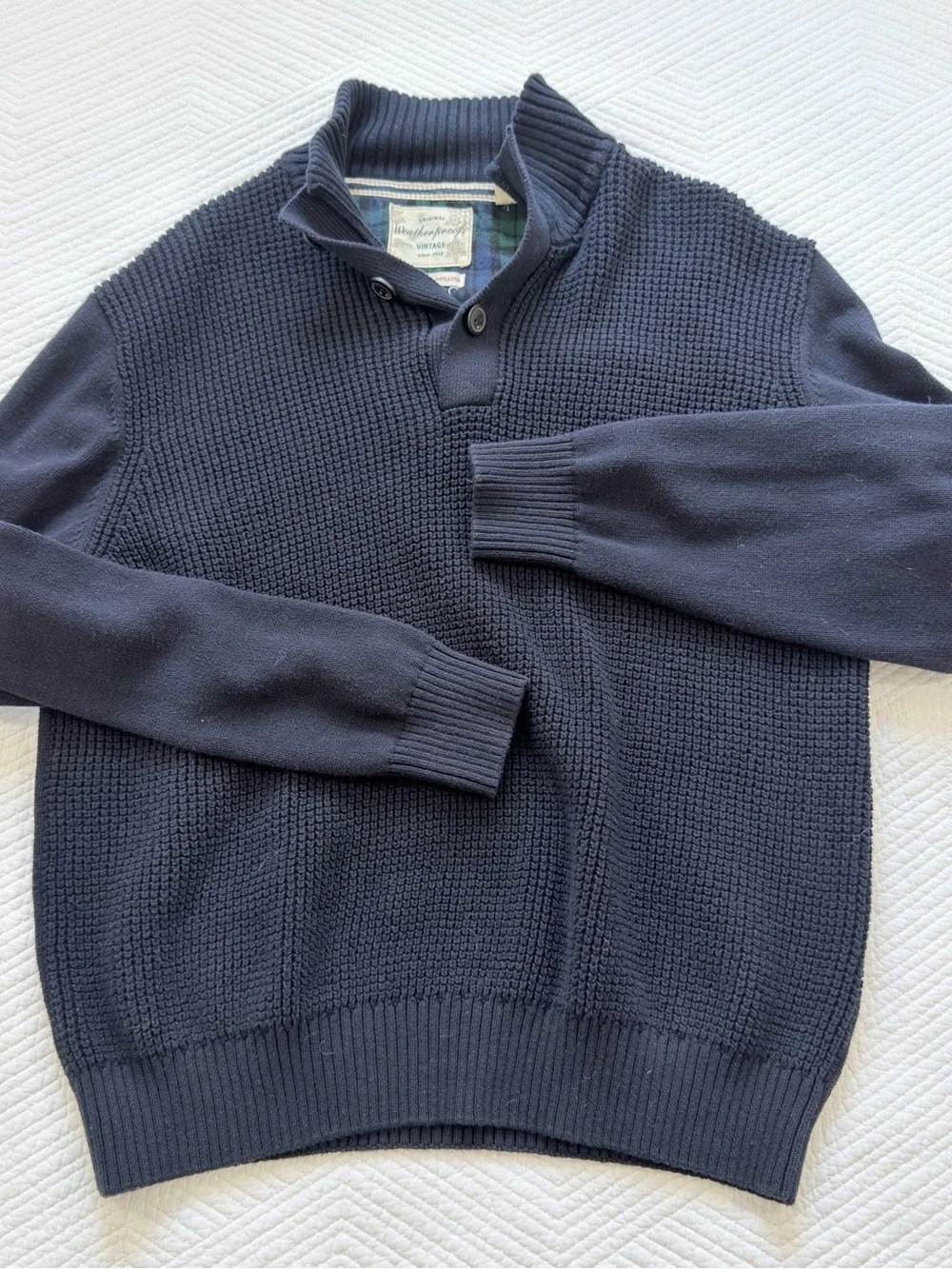 Weatherproof warm waffle